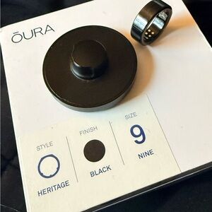 Oura Black Heritage Ring